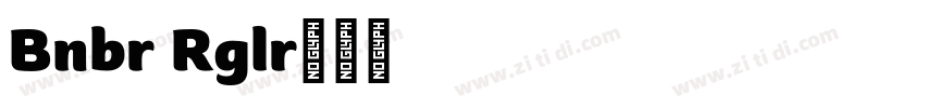 Banburi Regular字体转换 Banburi Regular字体转换